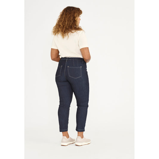 Mirakelbyxa Piper mörk denim