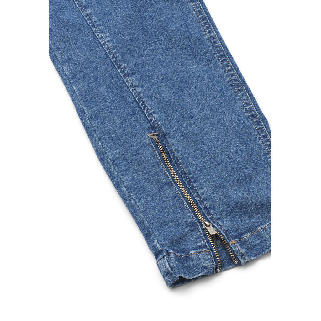 Mirakelbyxa Piper crop denim