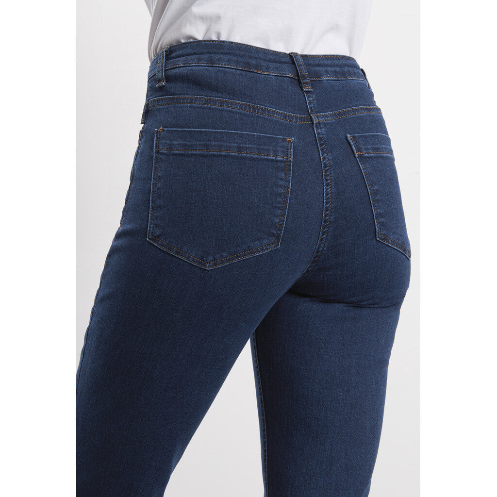 Jeans Charlotte mörk denim
