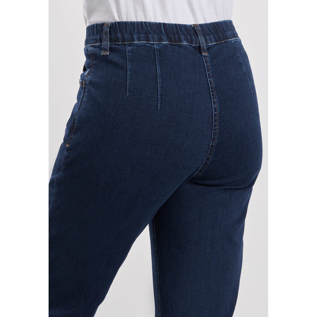 Mirakelbyxa Kelly mörk denim SL