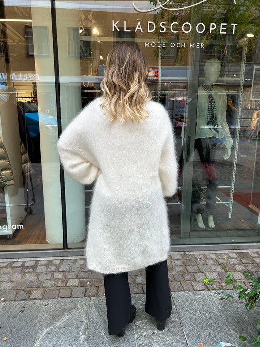 Kid mohair lång kofta