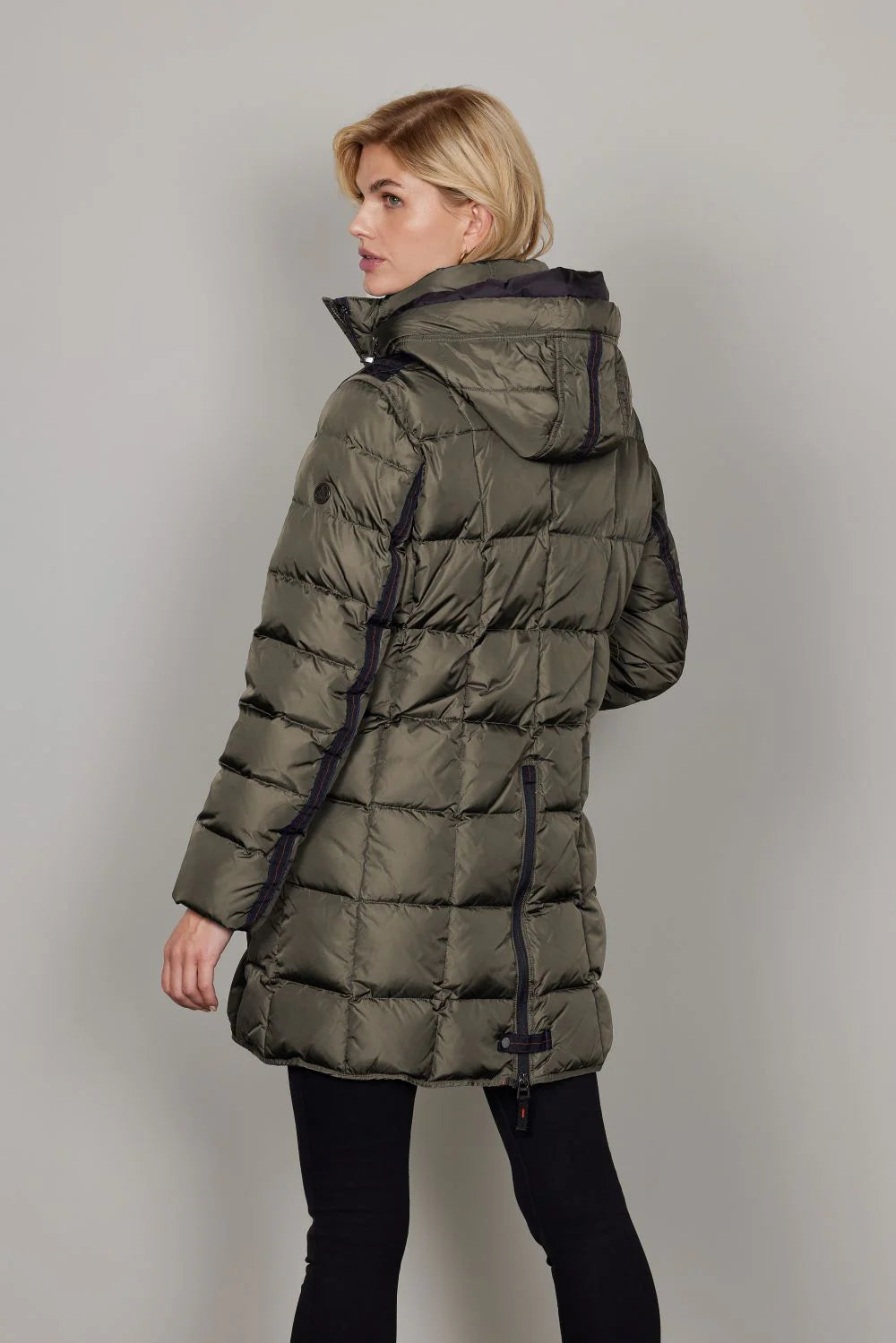 Grön premium dunjacka