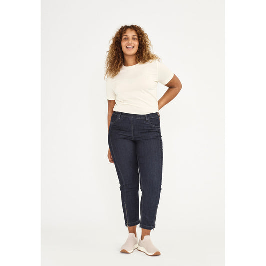 Mirakelbyxa Piper mörk denim