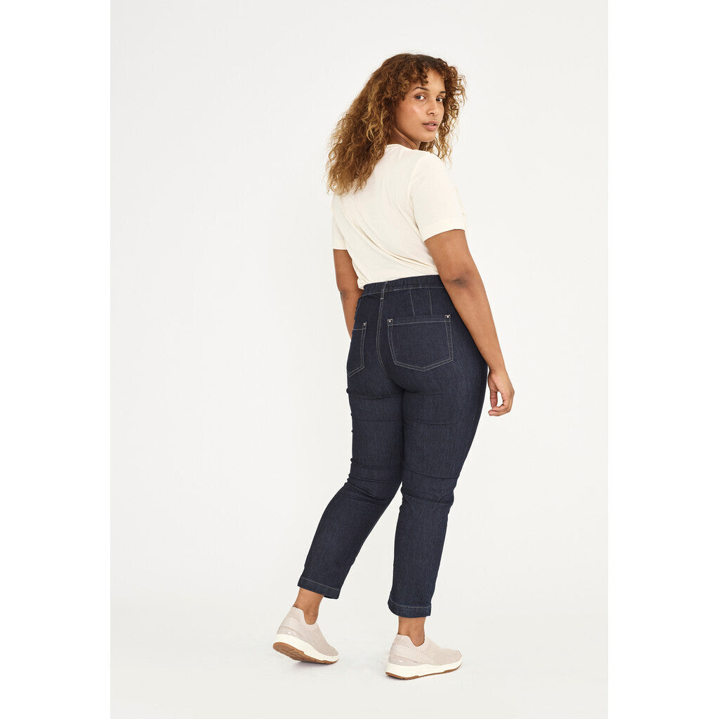Mirakelbyxa Piper mörk denim