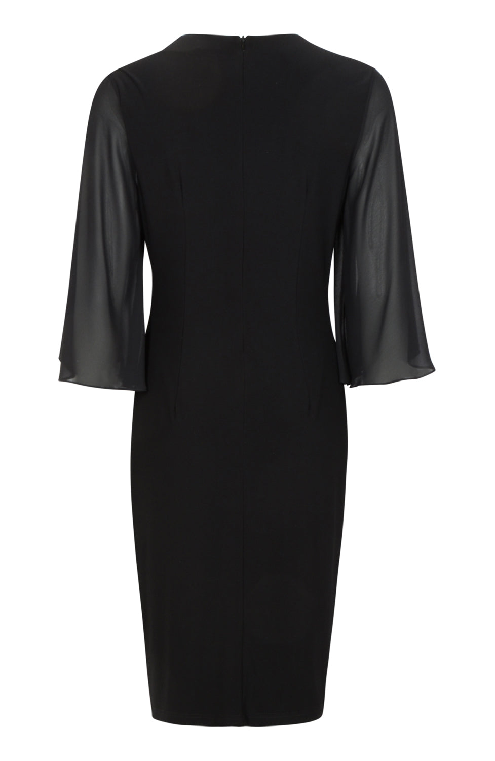 Festlig Klänning med silver spänne fram