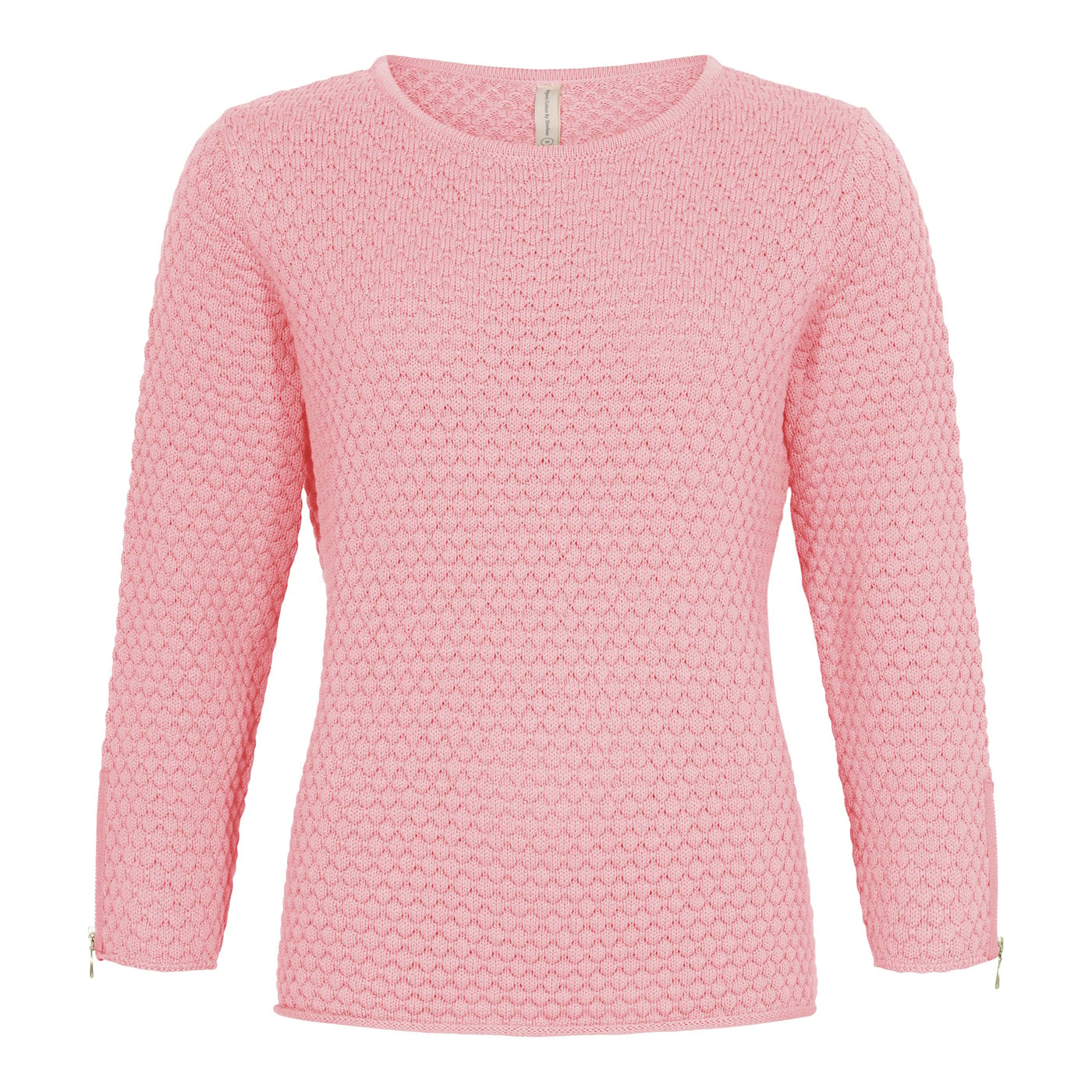 Jenny tröja i Ekologisk bomull, ljusrosa