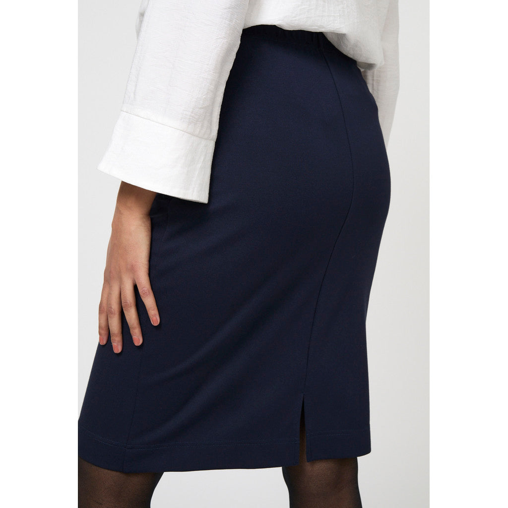 Klassisk kjol Nikola, marinblå