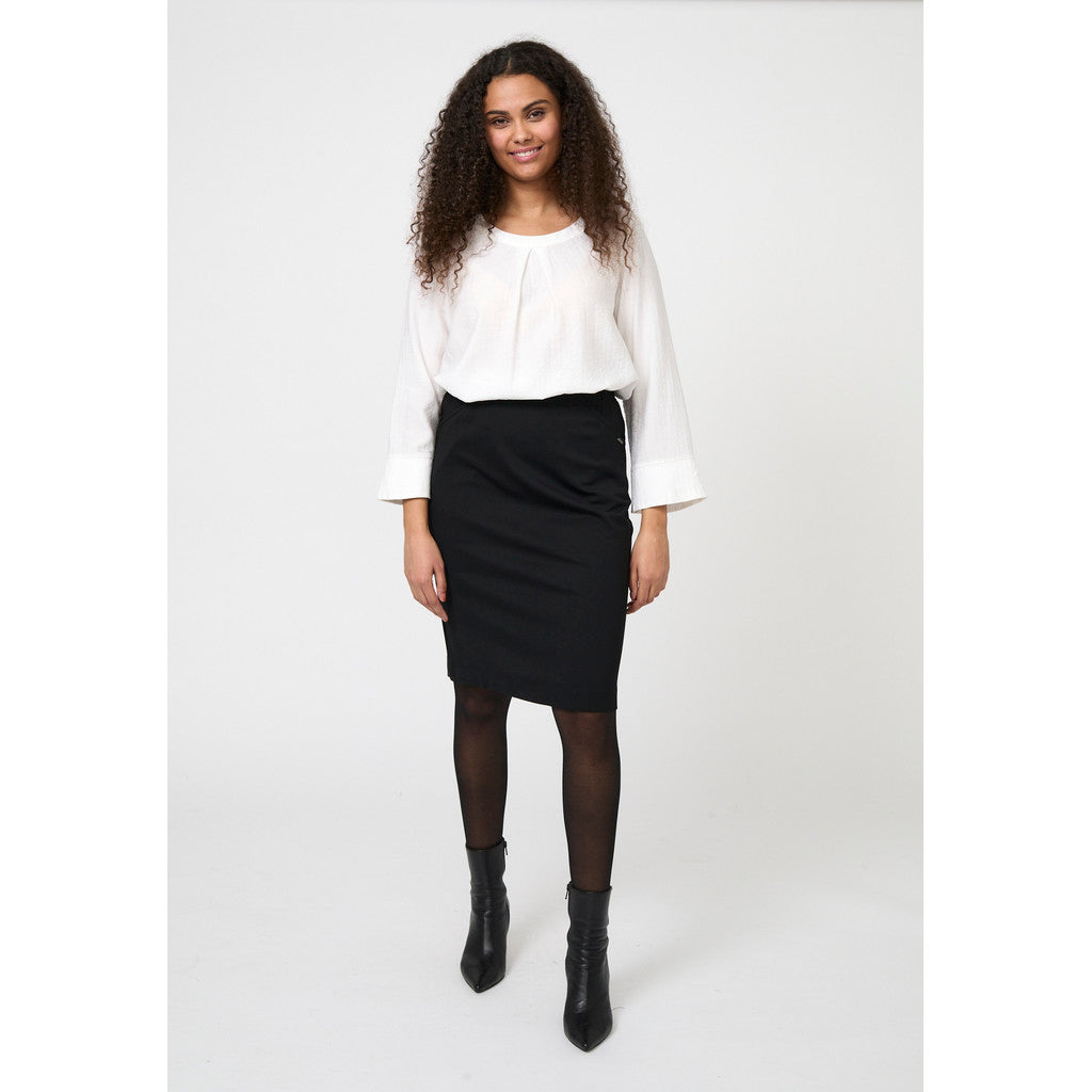 Klassisk kjol Nikola, svart