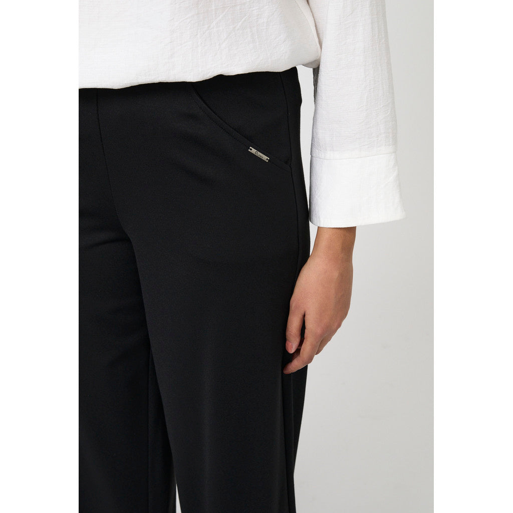 Stretchig kostymbyxa Niva, svart