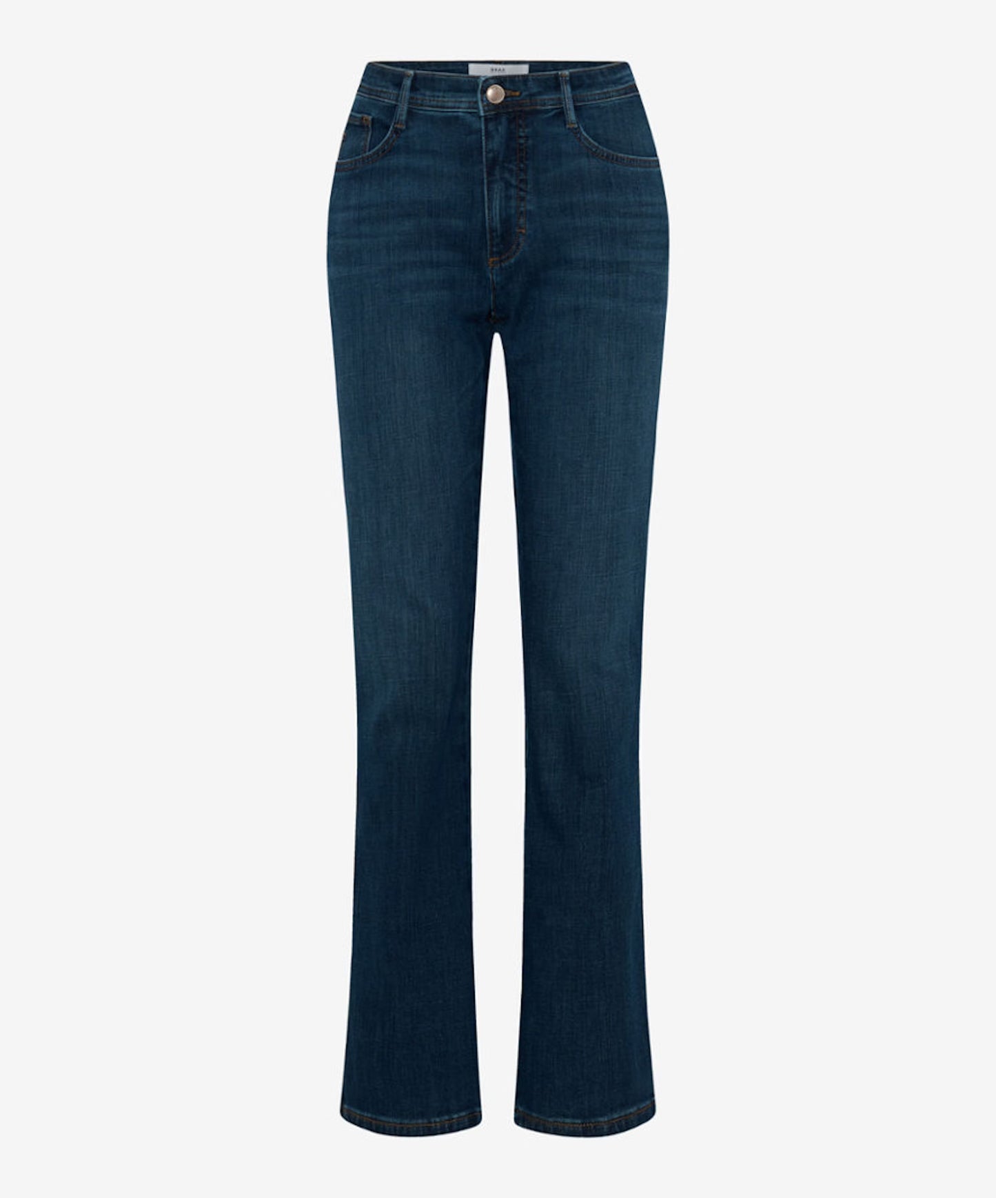 Jeans flare med högre midja