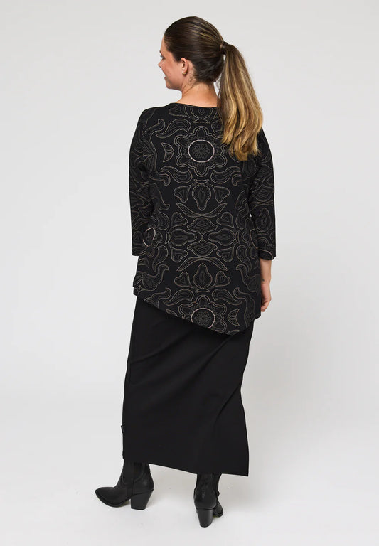 Festlig Magrethe topp från Pont Neuf