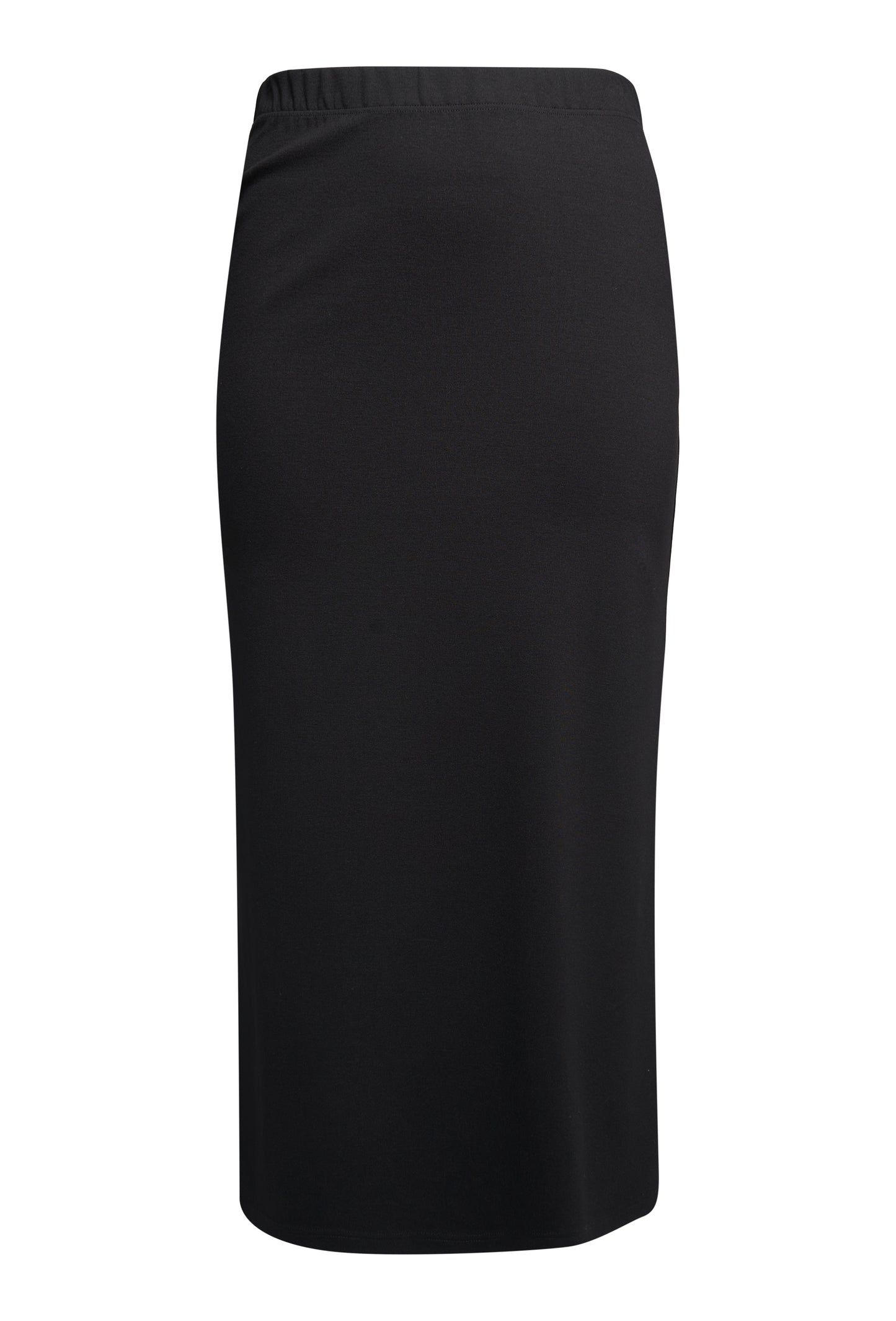 Svart lång kjol i Punta di Milano jersey