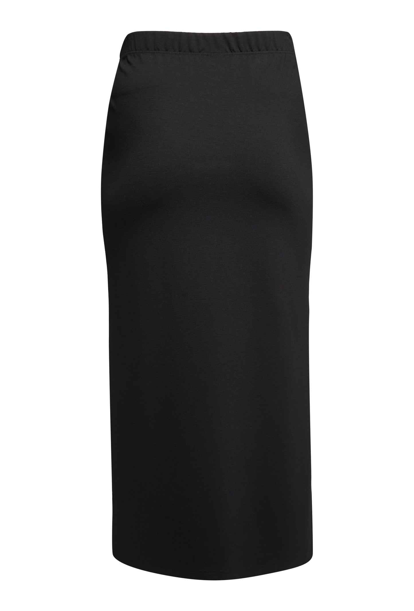 Svart lång kjol i Punta di Milano jersey