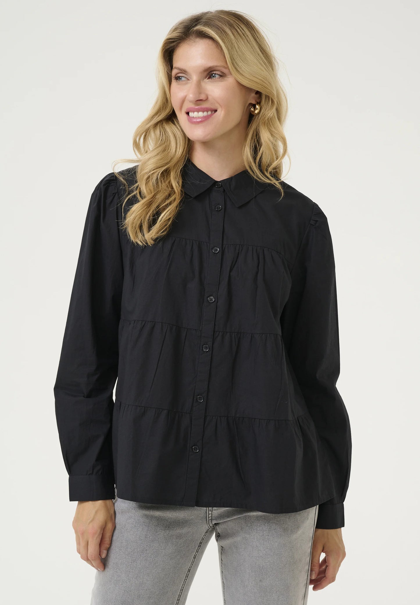 Malinka skjorta, svart